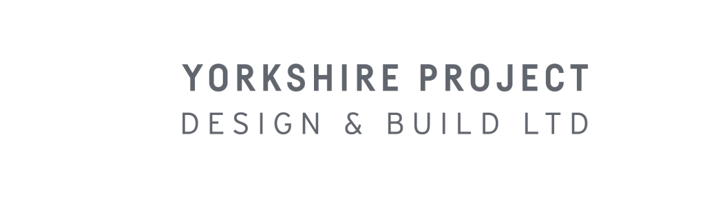 yorkshire project design and build logo in white