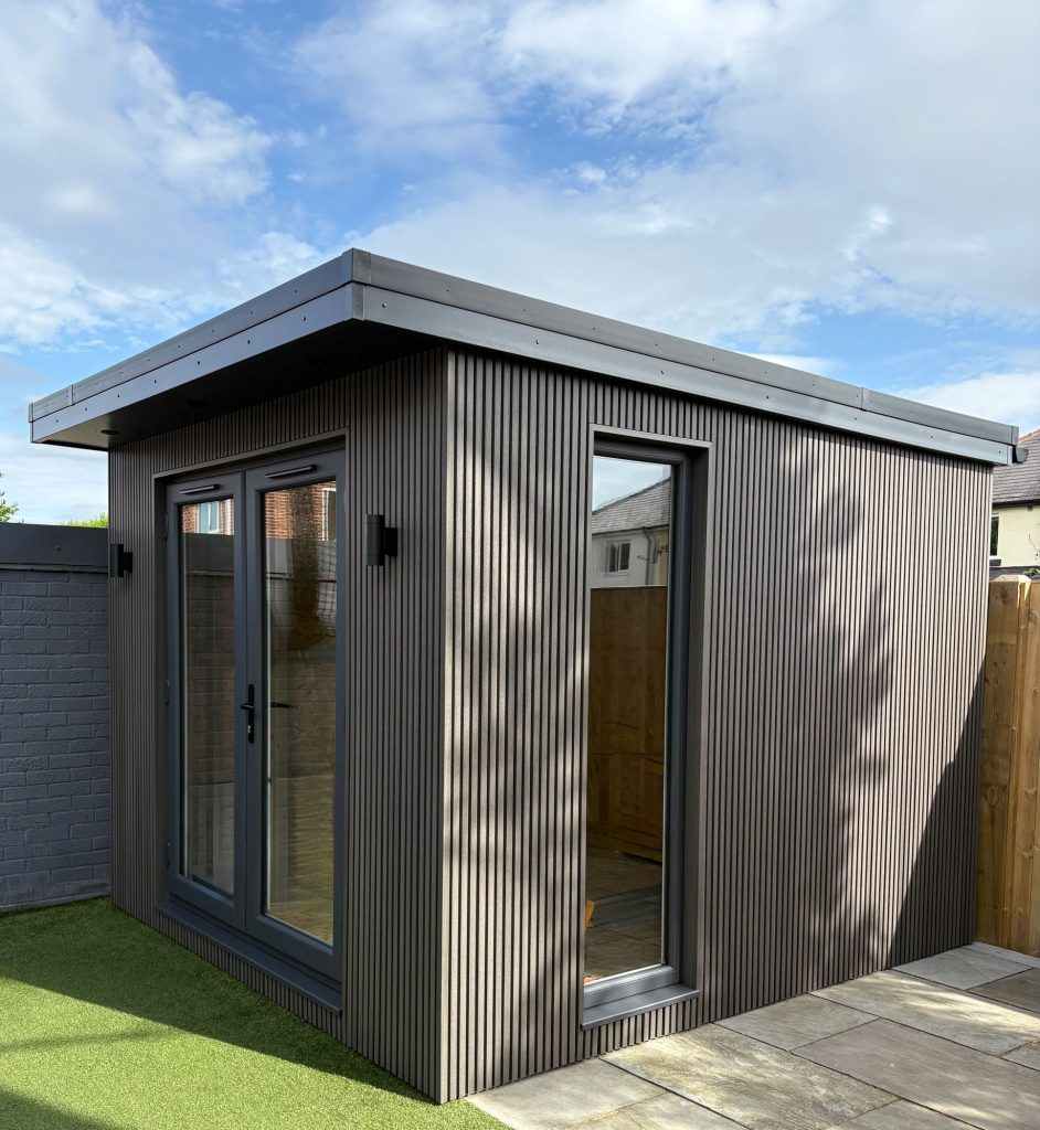 modern garden shed